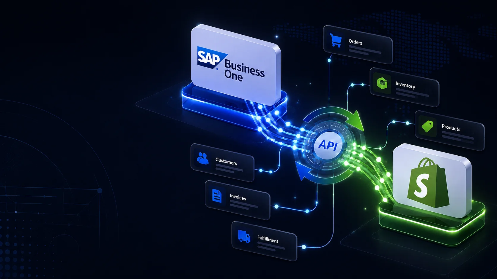 SAP Business One Shopify Integration – Connector Architektur