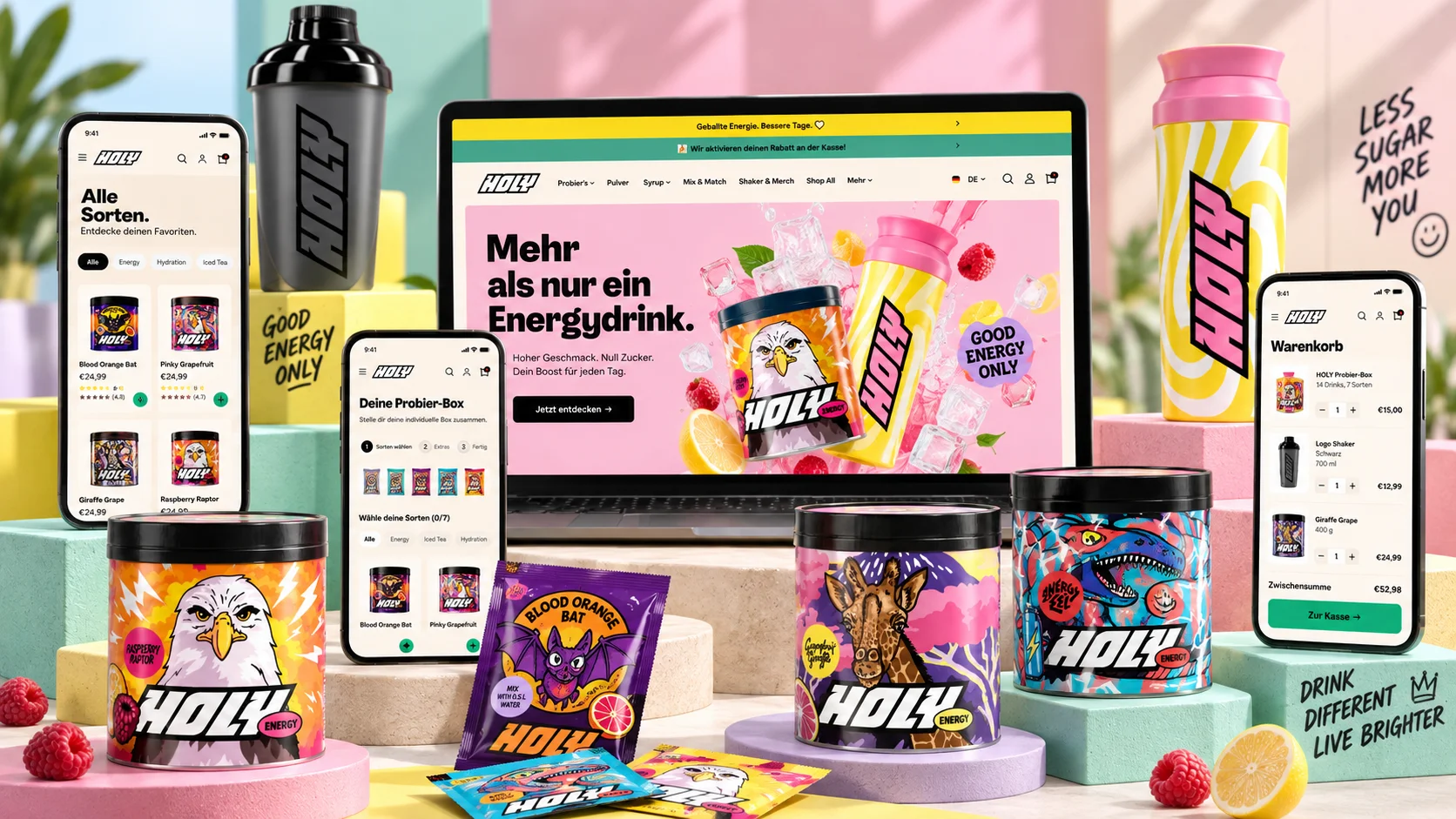 Holy – Shopify Case Study von Shopfabrik